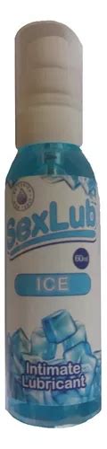 Gel Intimo Lubricante Ice Sexlub Efecto Fr O Ml Mercadolibre