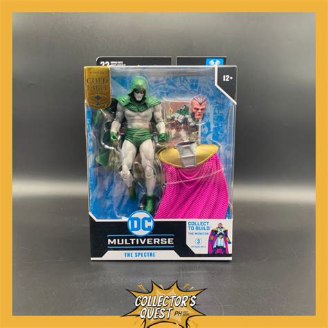 Dc Mcfarlane Crisis On Infinite Earths The Spectre Gold Label Figure