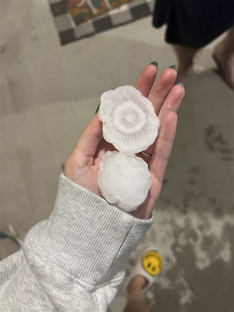 Storm Carrying Massive Gorilla Hail Hits Parts Of Kansas And Missouri The Well News