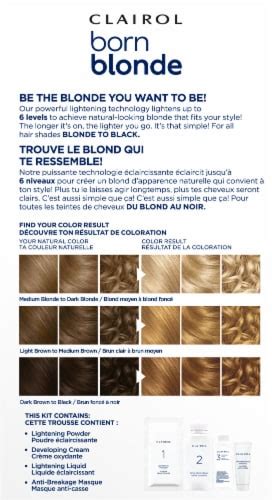 Clairol Born Blonde Ultimate Blonding Color 1 Ct Kroger
