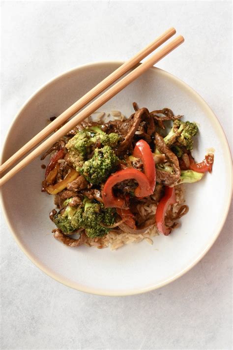 Beef And Black Bean Stir Fry — Wholesome By Sarah