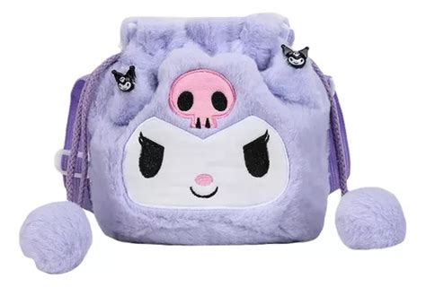 Bolso Peluche Ni O Maleta Morral Escolar Viaje Conejo Kuromi Cuotas