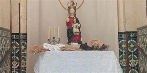 El Altar De La Virgen De Valvanuz Presente Un A O M S