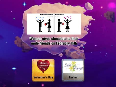 Celebration's around the world - True or false