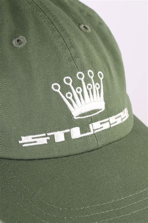 Кепка Stussy 93 Slick Crown Low Pro Cap (1311003-olive) - купить ...