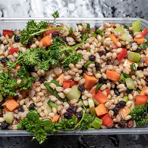 Pearl Barley Salad - Fergs Fish