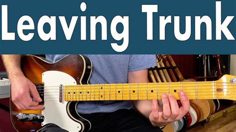 How To Play Leaving Trunk On Guitar | Taj Mahal Guitar Lesson