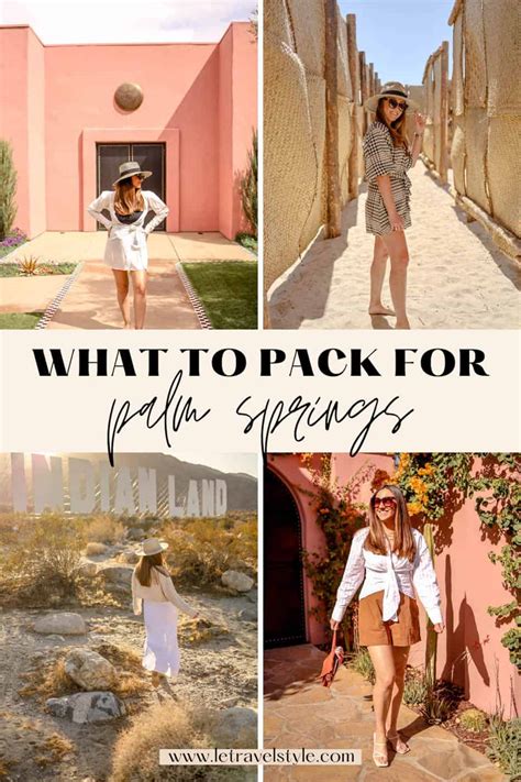 What To Wear In Palm Springs The Best Packing Guide Le Travel Style