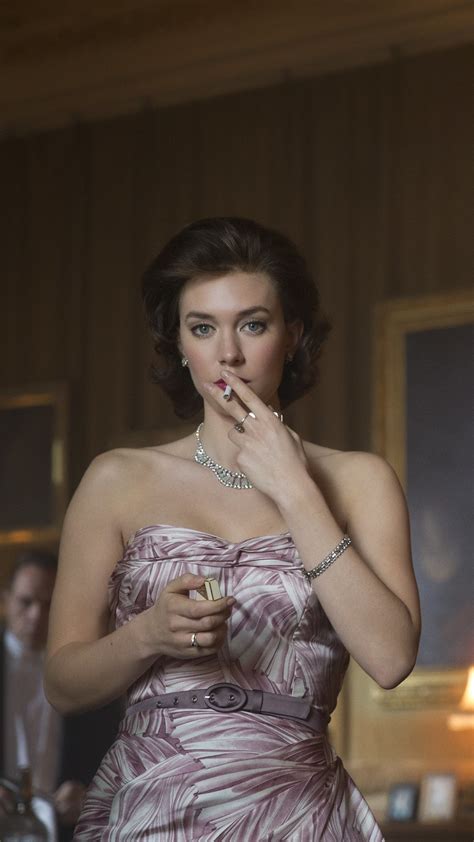 Download Vanessa Kirby Princess Margaret Tv Show The Crown Phone Wallpaper Mobile Abyss