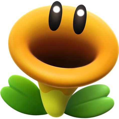 Filesmbw Talking Flower Artwork Super Mario Wiki The Mario