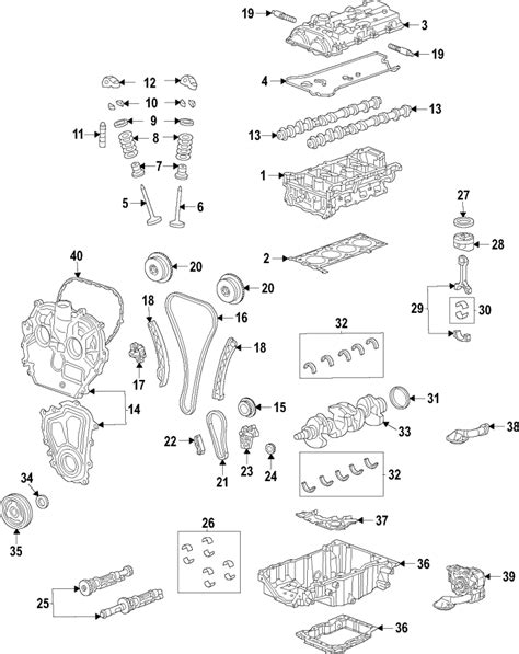 Cadillac Xt5 Crankshaft Includes Balancer Drive Gear 55504614 Island Gm Duncan Bc