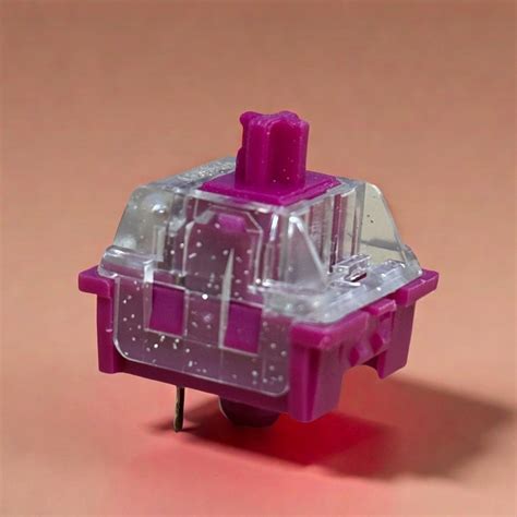 AKKO Wine Red Switch Linear Pin MX PCS DIY Hot Swappable Factory Prelubed For Mechanical