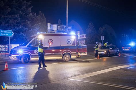 Potrącenie pieszej na pasach w Kluczborku O Polskie Ratownictwo