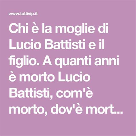 Come è Morto Lucio Battisti Crying Ahead