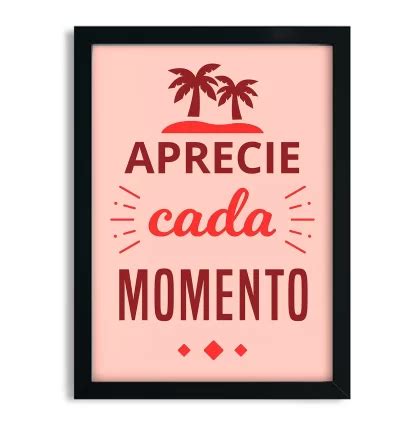 Quadro Decorativo Frase Positiva Motivação SKU 86fr Loja da Arte