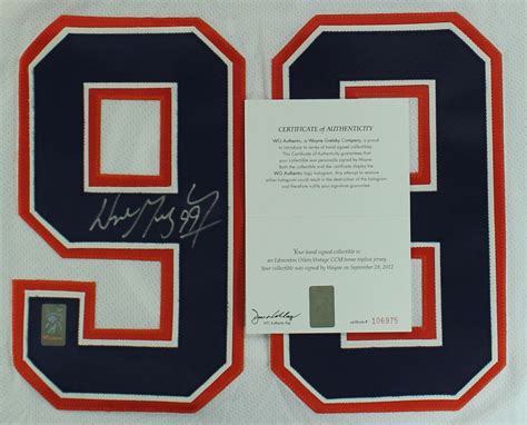 Wayne Gretzky Signed Oilers Jersey (Gretzky COA) | Pristine Auction