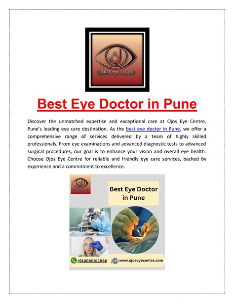 Best Eye Doctor in Pune|Ojos Eye Centre - ojos eyecentre - Page 1 - 2