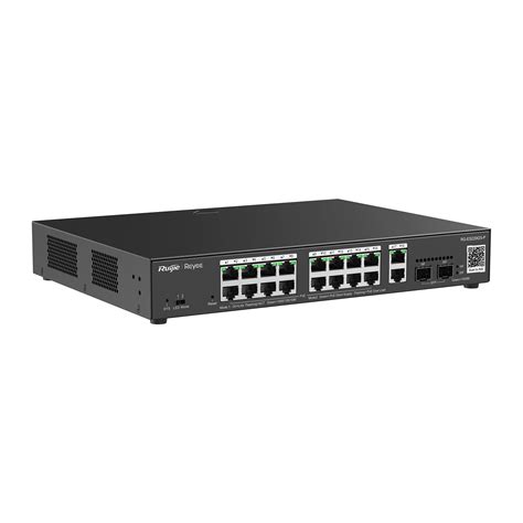 ruijie  port gigabit managed poe switch   uplink ports smart