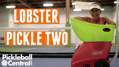 LOBSTER PICKLE TWO BALL MACHINE – Pickleball Planet Store, 49% OFF