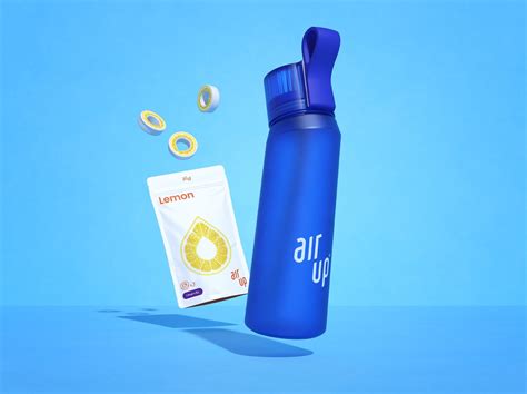 air up® | Classic Bottle, Royal Blue, 650 ml + 3 Pods