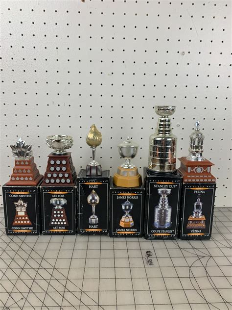 SET OF NHL HOCKEY MCDONALDS TROPHIES - Schmalz Auctions