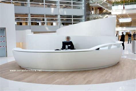 Curved Reception Desk Design For Home Design Ideas With Curved ...
