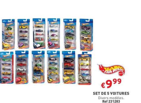Promo Set De 5 Voitures Hot Wheels Chez Trafic ICatalogue Fr
