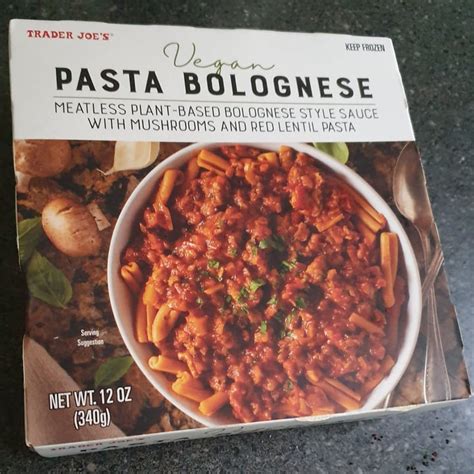 Trader Joe S Vegan Pasta Bolognese Review Abillion