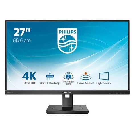 PHILIPS 279P1 PROFESSIONAL 27″ 4KUHD IPS USB-C DOCK 122% SRGB RJ-45 ...