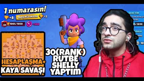 Brawl Stars 1000 Kupa Shelly Yaptim 30 RÜtbe Dumanoob Youtube