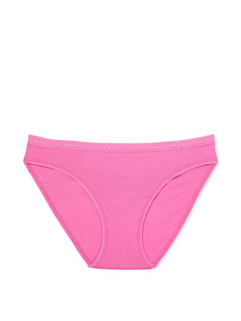Esnek Pamuklu Bikini K Lot Pembe Victoria S Secret