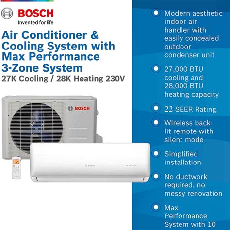 Bosch-Kondicioner Climate 5000 3.5kW - Bosch Industriale.al
