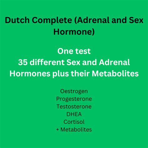 Dutch Complete Adrenal Sex Hormones Strip Header Layout