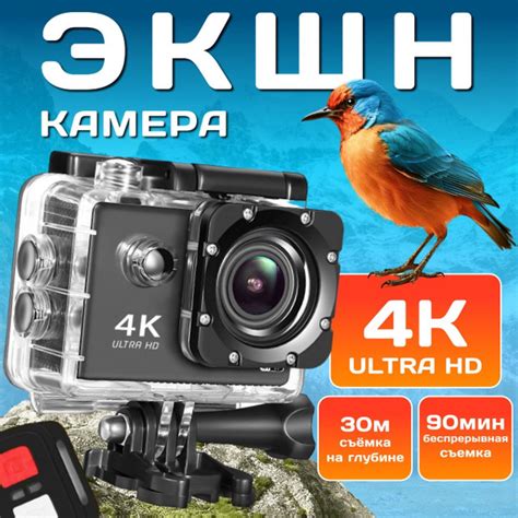 Экшн-камера BAOBIOKI Камера для подводной съемки купить по выгодной ...