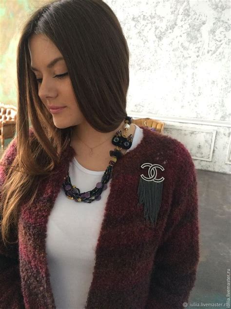 Пуловеры: Буклированный жакетик "Шанель" в интернет-магазине на Ярмарке ...