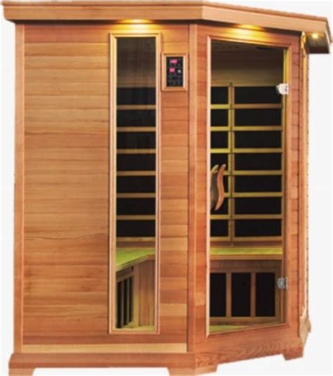 Купить инфракрасную сауну цена на сауну Corner Lux Hemlock на 4х ...