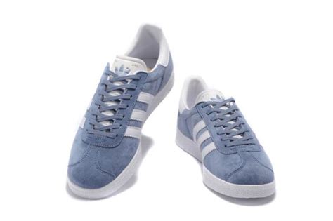 Adidas Gazelle голубые с белым (35-39) — купить в Москве в дисконт ...