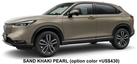 honda vezel body colors full variation  exterior colours selection