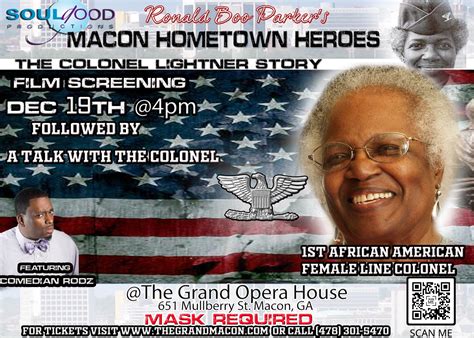 Macon Hometown Heroes- The Colonel Lightner Story - The Piedmont Grand