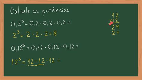 Calcule O Valor Das Potências - Calcular O Valor Das Potências - BINKEDU