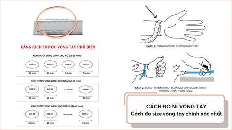 Cách đo ni vòng tay lắc tay chính xác và đơn giản tại nhà