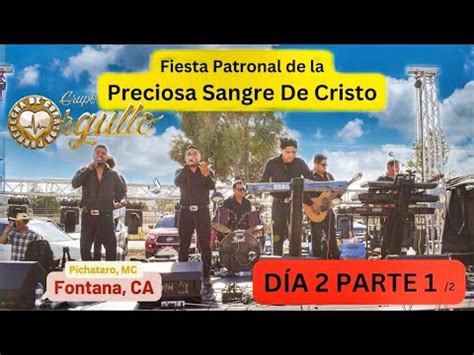 Fiesta En Honor A La Preciosa Sangre De Cristo 2023 Fontana