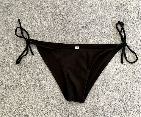 Bikini Hose Unterteil Schwarz Mit B Ndel Beach Badehose Gr M Kaufen Auf Ricardo