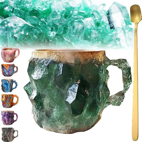 Amazon Mineral Crystal Coffee Mugs Natural Mineral Crystal