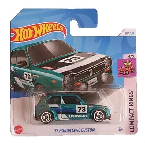 HOT WHEELS 73 Honda Civic Custom Compact Kings 8 49 PicClick UK