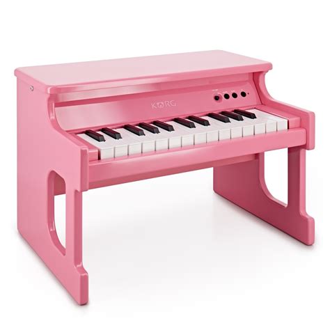 Korg Tinypiano 25 Mini Key Digital Toy Piano Gloss Pink At Gear4music