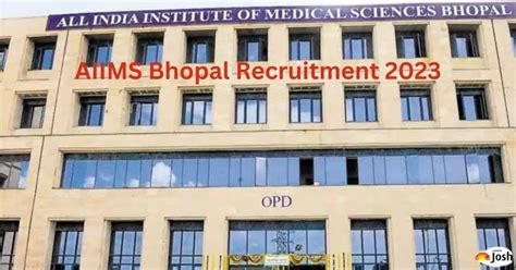 Aiims Bhopal Recruitment Notification For Group C Posts Apply