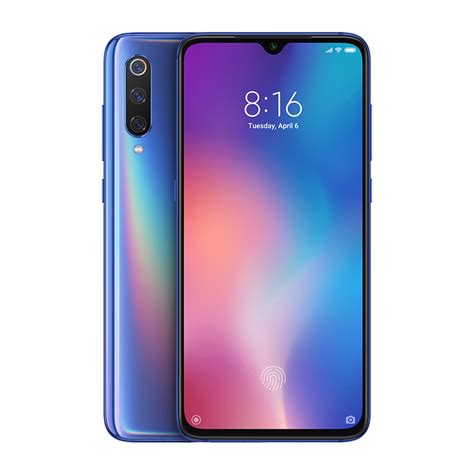 Смартфон Xiaomi Mi 9 6/128GB синий: купить по выгодной цене в интернет ...