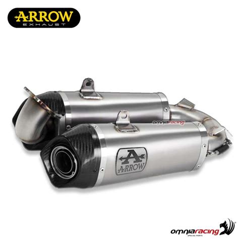 Arrow Pair Of Exhausts Works Slip Ons Titanium Racing For Ducati