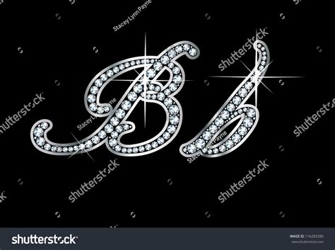 Bling Letters Over 2755 Royalty Free Licensable Stock Vectors